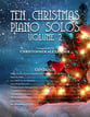 Ten Christmas Piano Solos, Volume 2 piano sheet music cover